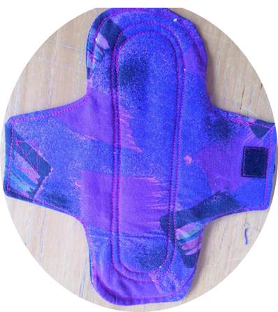 A multi-layer hydrophilic core of terry cloth will absorb fluids